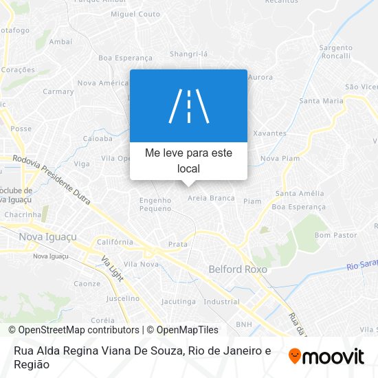 Rua Alda Regina Viana De Souza mapa