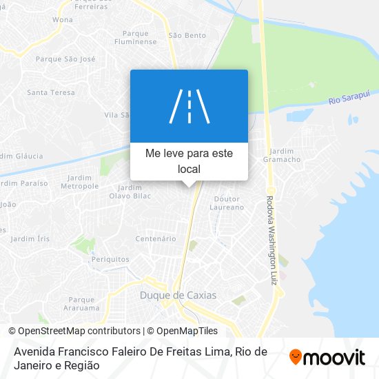 Avenida Francisco Faleiro De Freitas Lima mapa