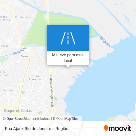 Rua Ajare mapa