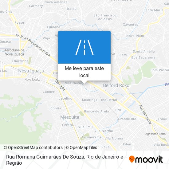 Rua Romana Guimarães De Souza mapa