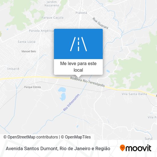 Avenida Santos Dumont mapa