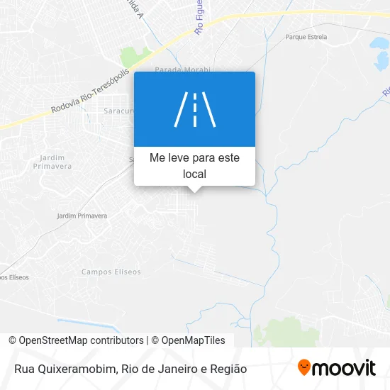 Rua Quixeramobim mapa