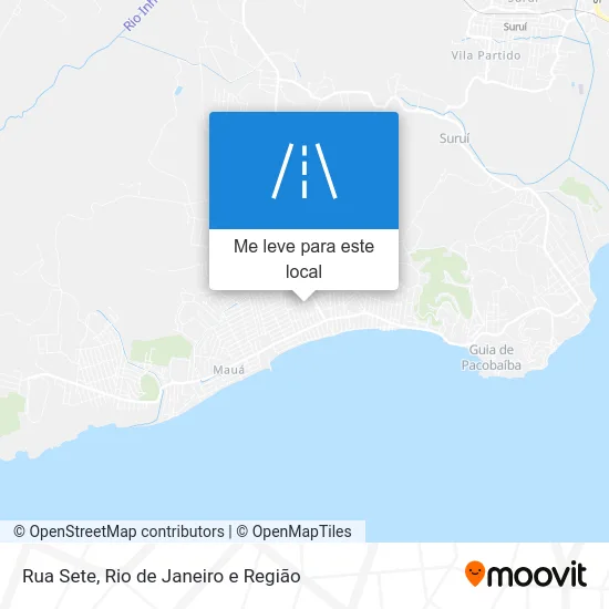 Rua Sete mapa