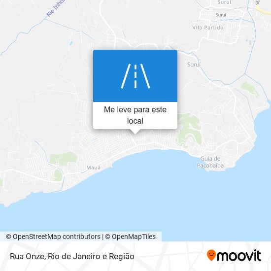 Rua Onze mapa