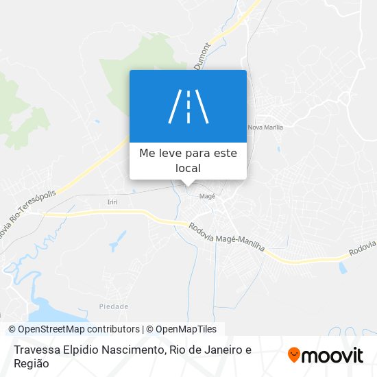 Travessa Elpidio Nascimento mapa