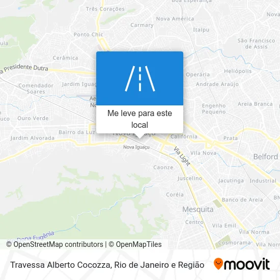 Travessa Alberto Cocozza mapa