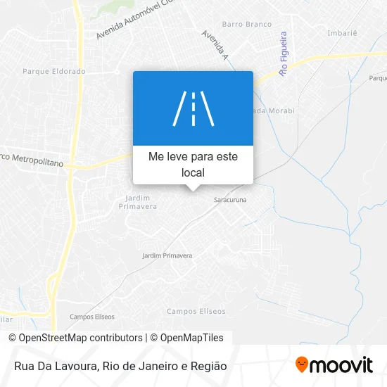 Rua Da Lavoura mapa
