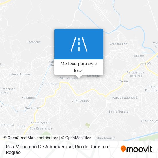 Rua Mousinho De Albuquerque mapa