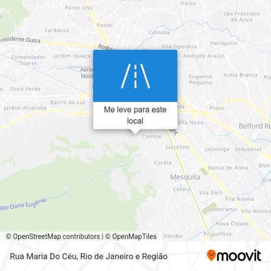 Rua Maria Do Céu mapa