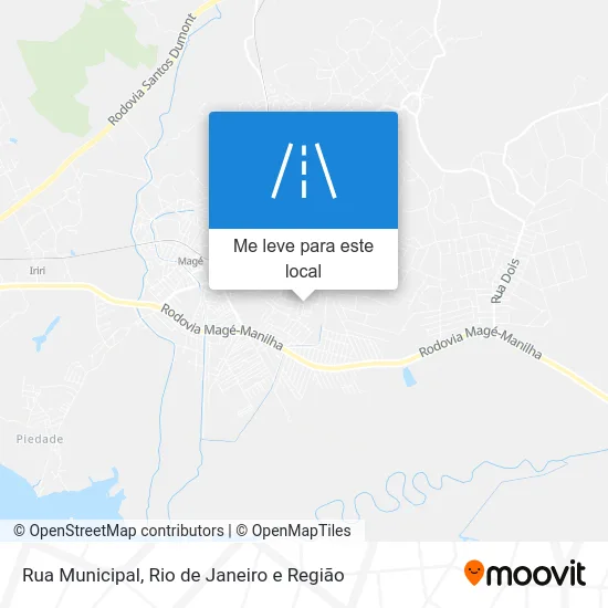 Rua Municipal mapa