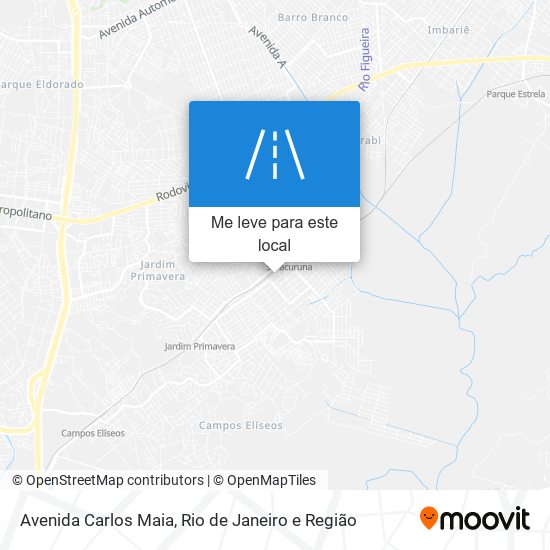 Avenida Carlos Maia mapa