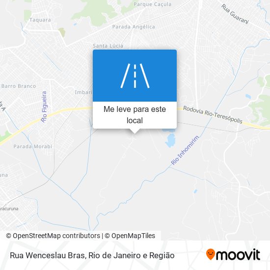 Rua Wenceslau Bras mapa