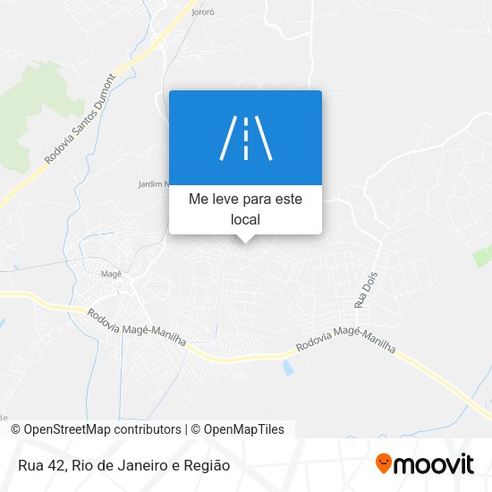 Rua 42 mapa