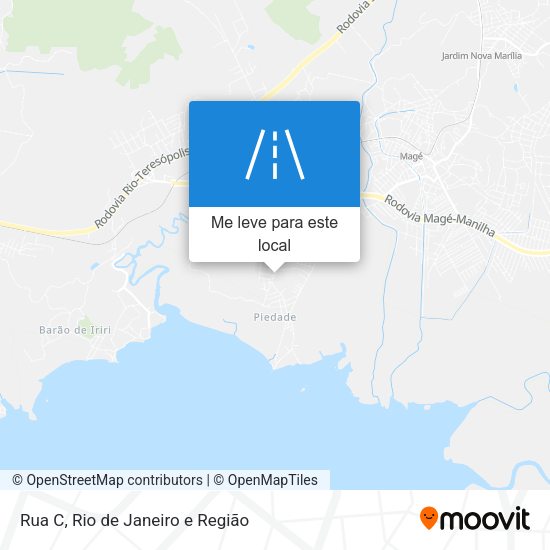 Rua C mapa