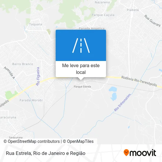 Rua Estrela mapa