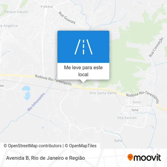 Avenida B mapa