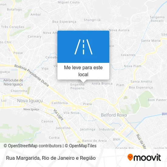 Rua Margarida mapa