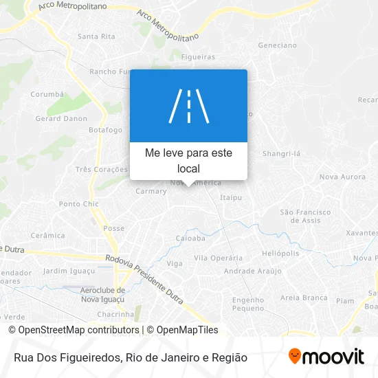 Rua Dos Figueiredos mapa