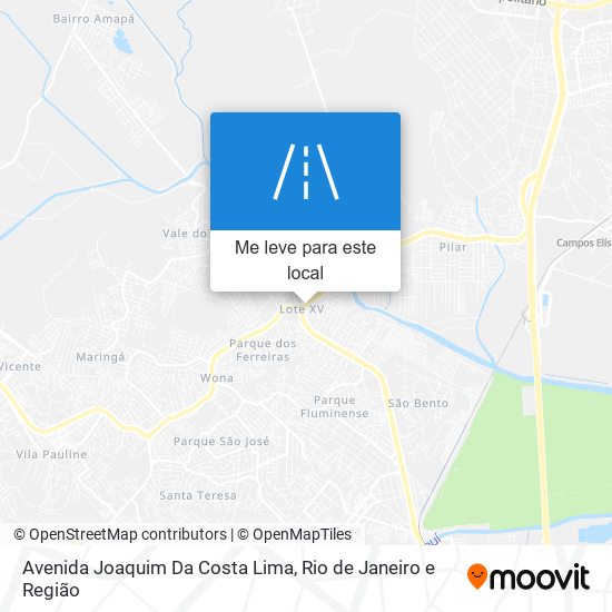 Avenida Joaquim Da Costa Lima mapa