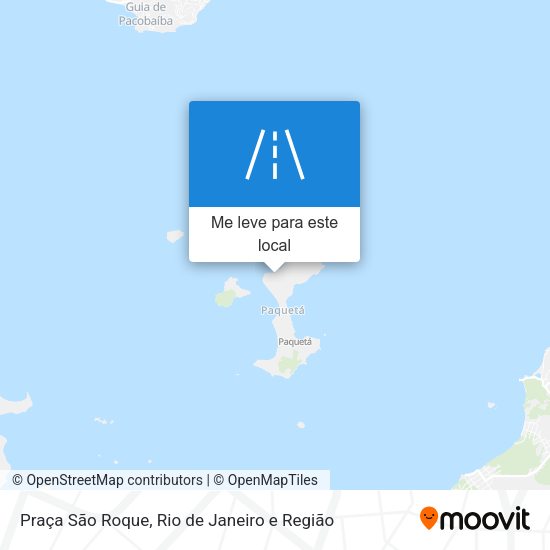 Praça São Roque mapa