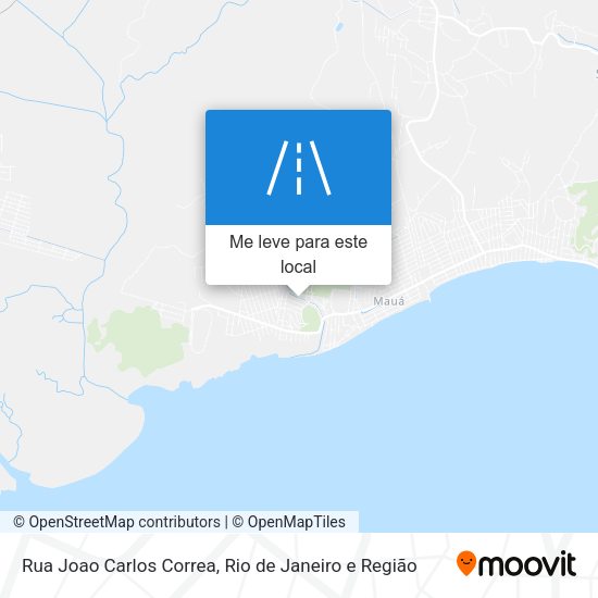 Rua Joao Carlos Correa mapa