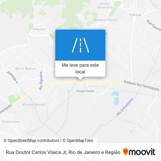 Rua Doutor Carlos Vilaca Jr mapa