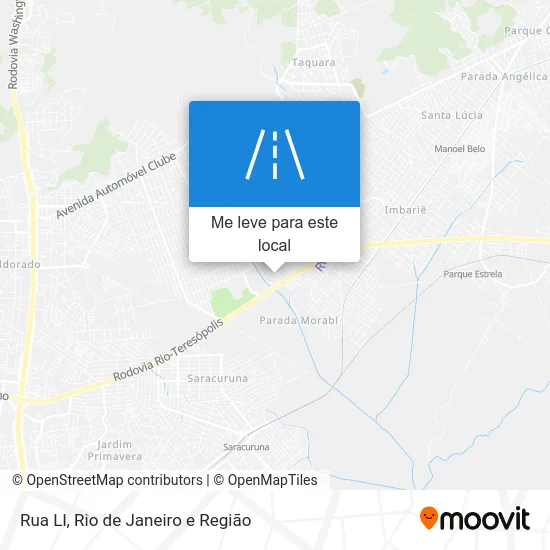 Rua Ll mapa