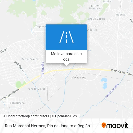 Rua Marechal Hermes mapa