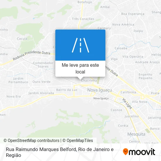 Rua Raimundo Marques Belford mapa