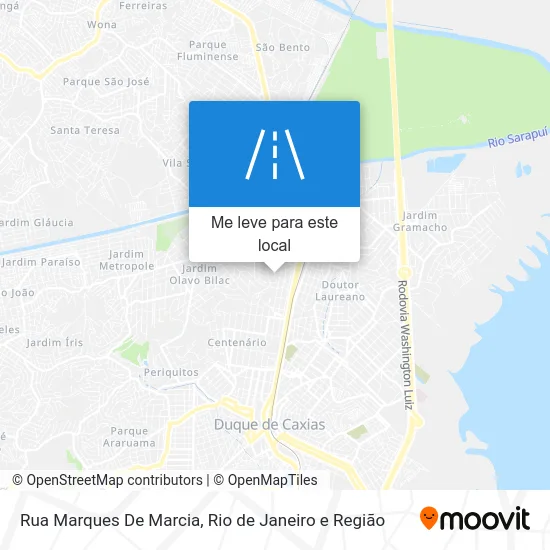 Rua Marques De Marcia mapa