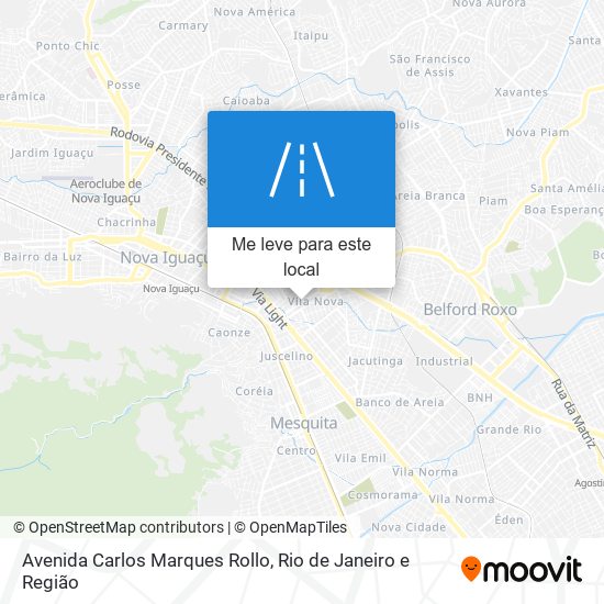 Avenida Carlos Marques Rollo mapa