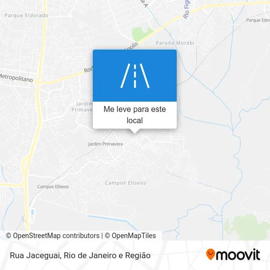 Rua Jaceguai mapa
