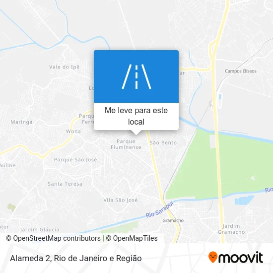 Alameda 2 mapa