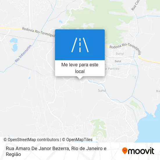 Rua Amaro De Janor Bezerra mapa