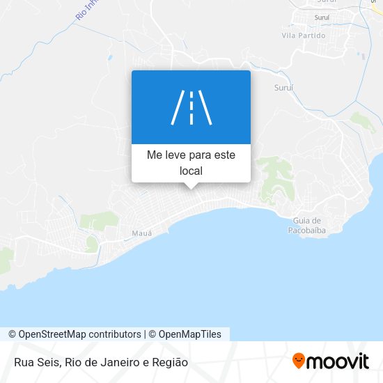 Rua Seis mapa