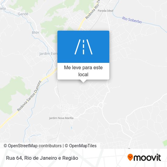 Rua 64 mapa