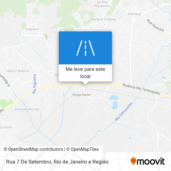 Rua 7 De Setembro mapa
