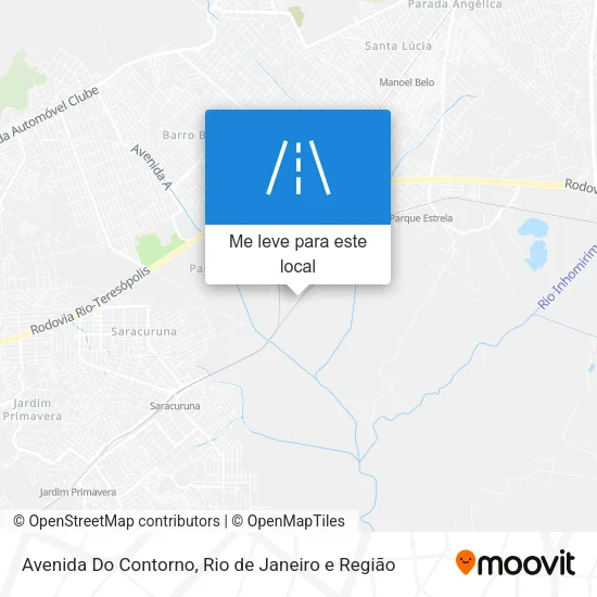Avenida Do Contorno mapa