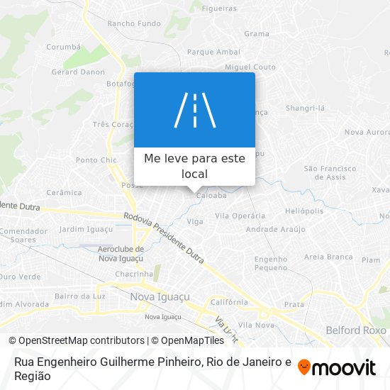 Rua Engenheiro Guilherme Pinheiro mapa