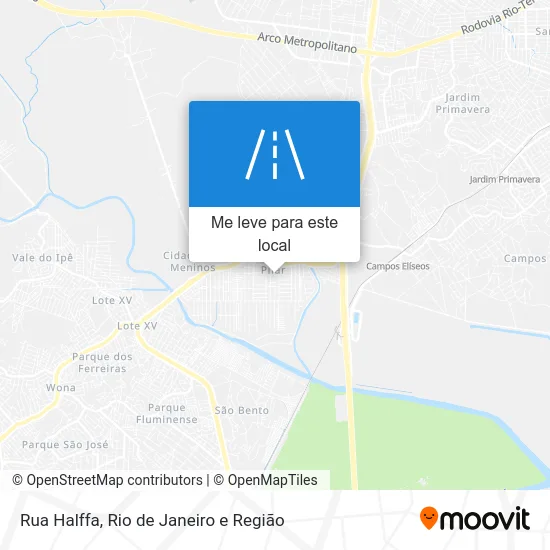 Rua Halffa mapa