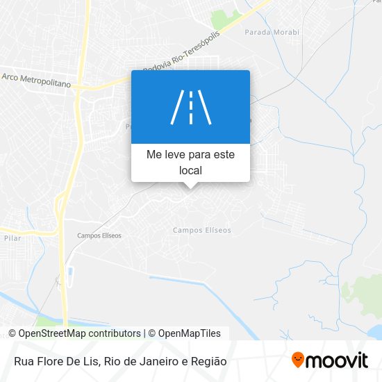 Rua Flore De Lis mapa