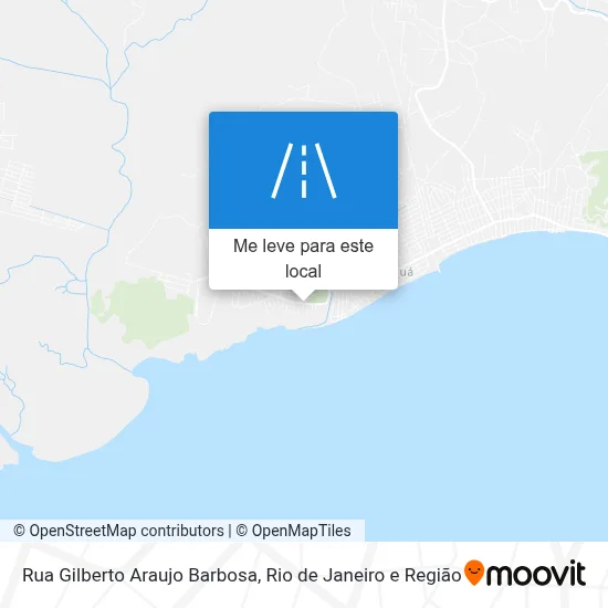 Rua Gilberto Araujo Barbosa mapa