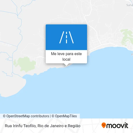 Rua Irinfu Teofilo mapa