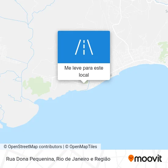 Rua Dona Pequenina mapa