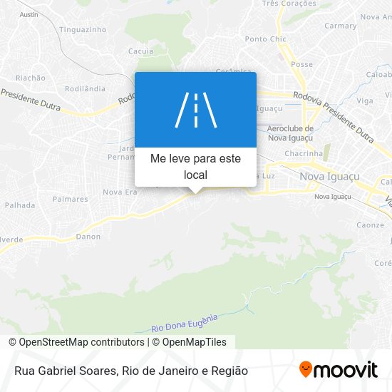 Rua Gabriel Soares mapa