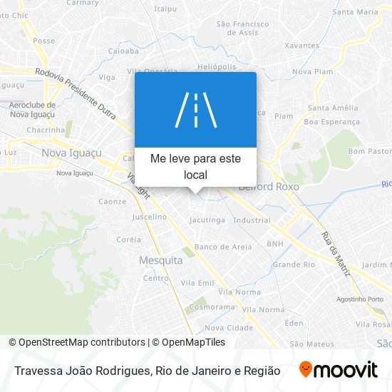 Travessa Joāo Rodrigues mapa