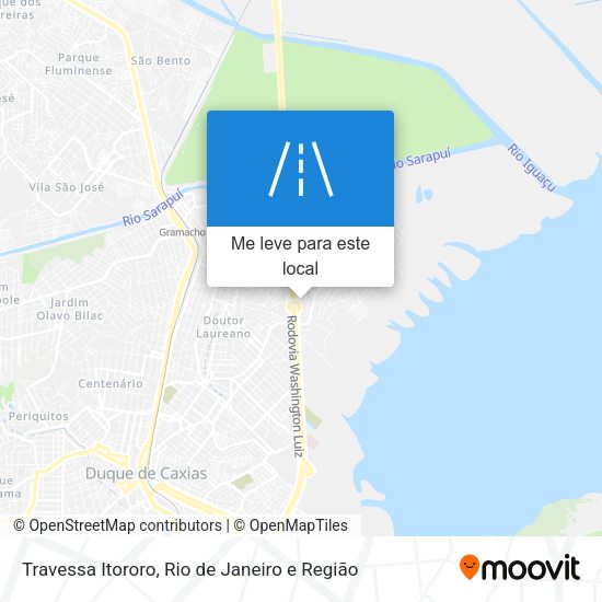 Travessa Itororo mapa