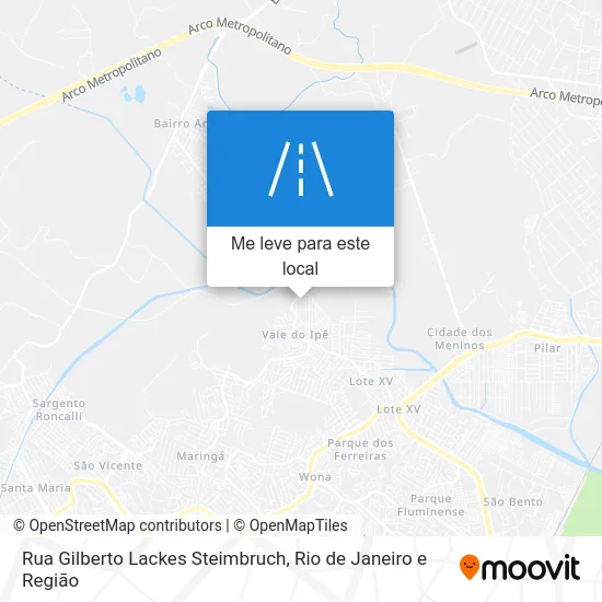 Rua Gilberto Lackes Steimbruch mapa