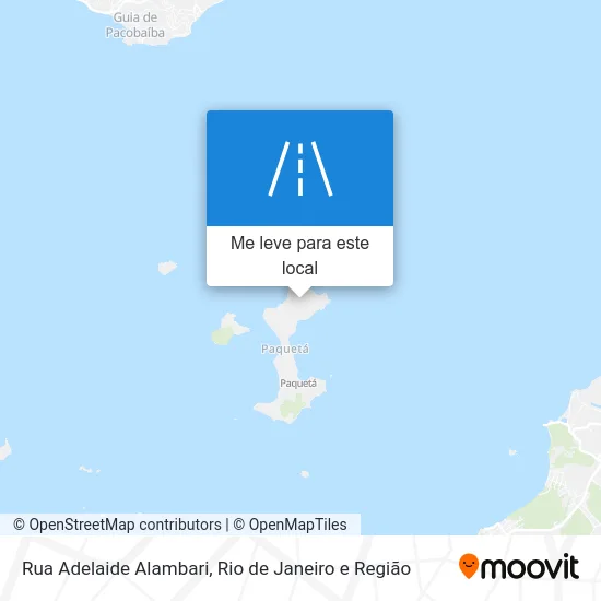 Rua Adelaide Alambari mapa