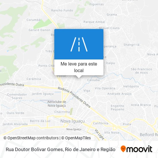 Rua Doutor Bolivar Gomes mapa